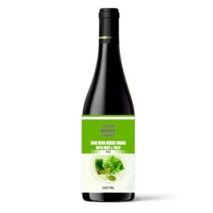 Aloe wheat grass herbal juice with mint & tulsi