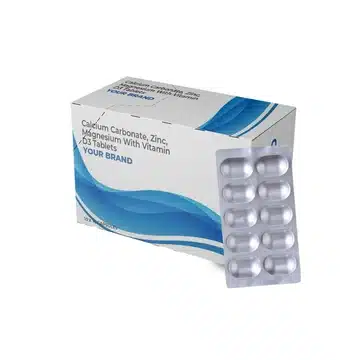 Calcium Carbonate Zinc Magnesium With VitaminD3Tablets