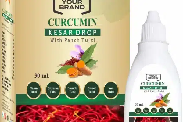 Curcumin Kesar Drops