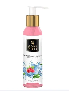 Good Vibes Refreshing Shower Gel (Body Wash) - Raspberry & Peppermint