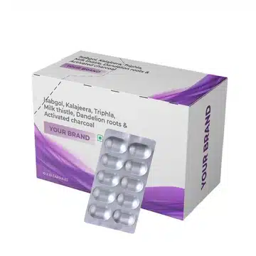Gut detox tablets
