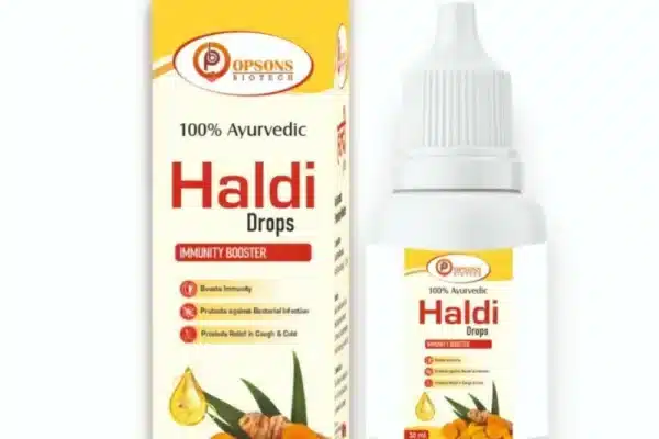 Haldi drops for skin