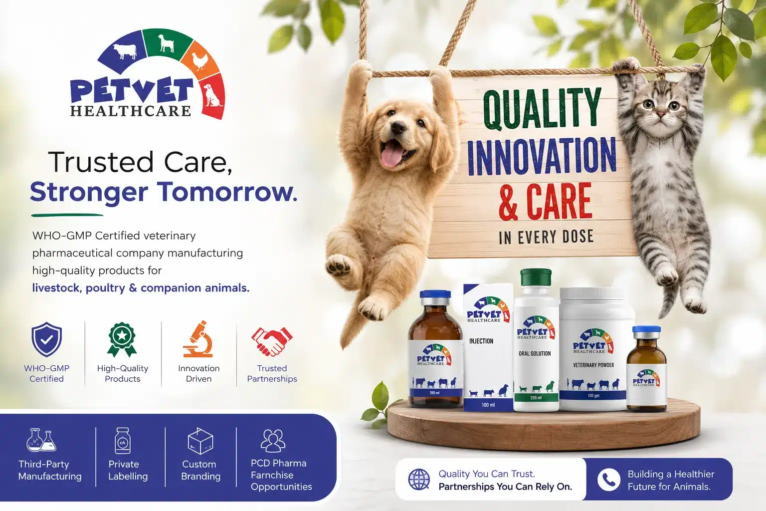 Pet Vet Healthcare- Veterinary Medicine Manufacturer in India