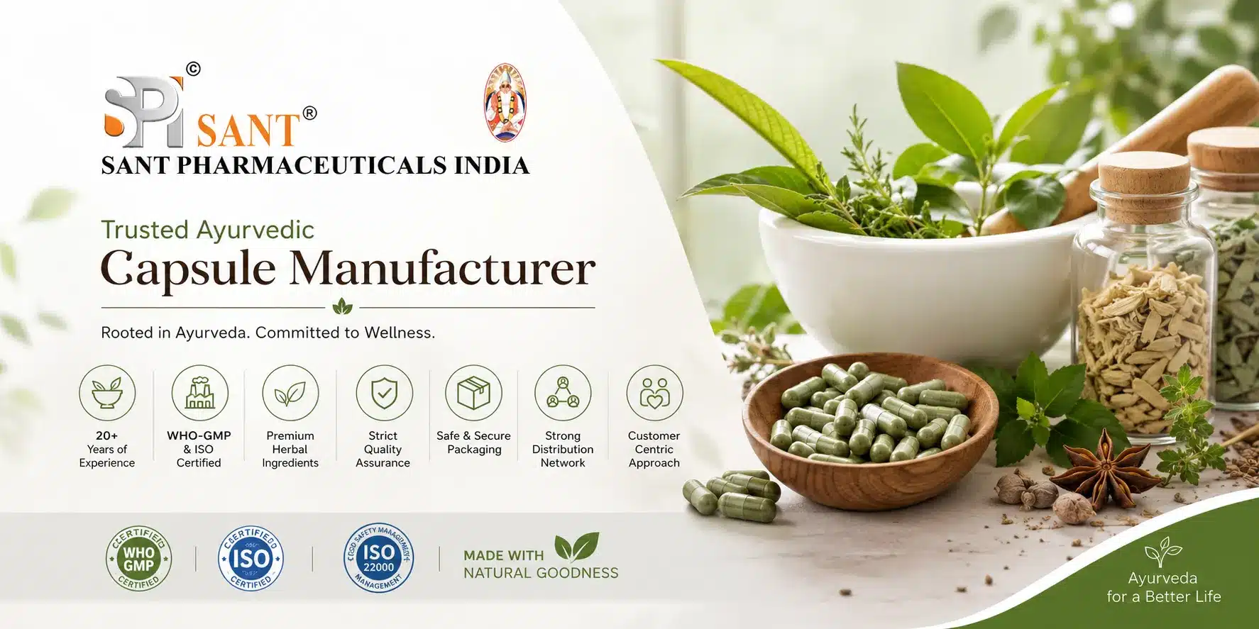Sant Pharmaceuticals India- Ayurvedic Capsule Manufacturer