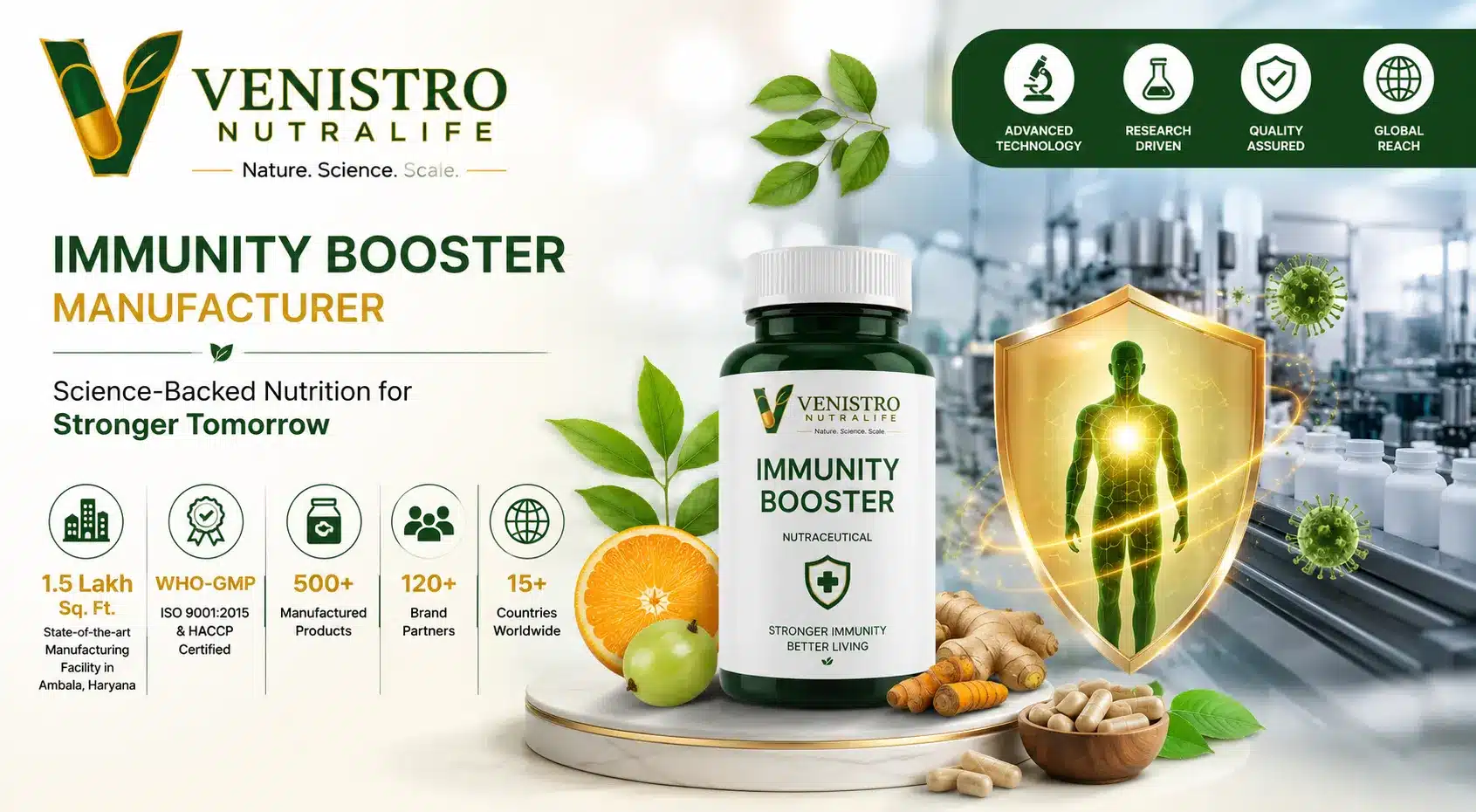 Venistro Nutralife- Immunity Booster Manufacturer